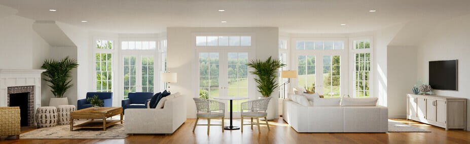 Hamptons interior design style