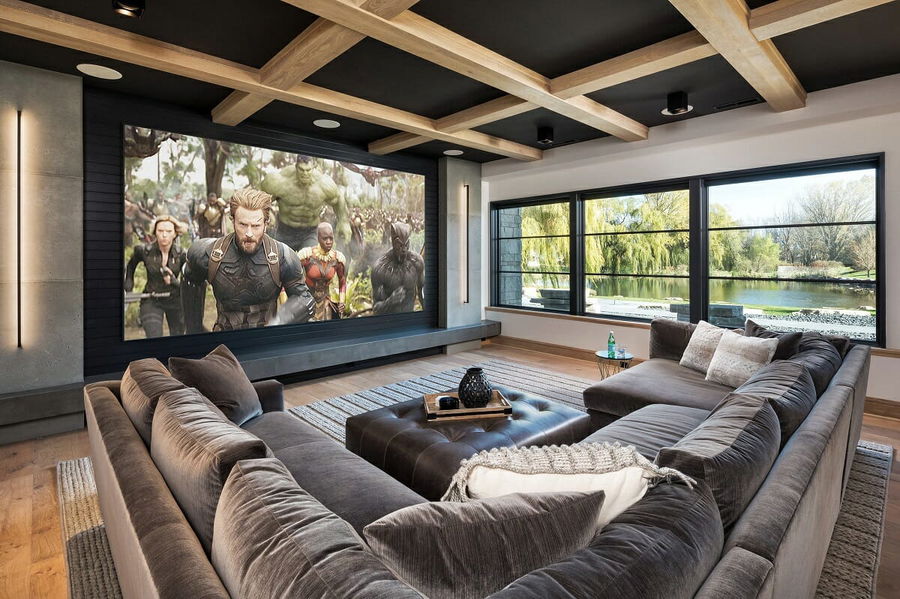 Home theater room set up and layout - Houzz