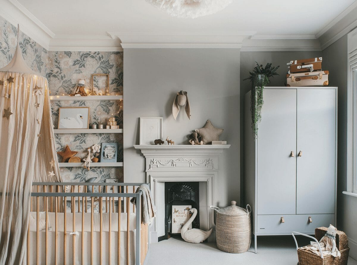 Before & After: Whimsical Toddler Room Design by affordable San Francisco interior decorators