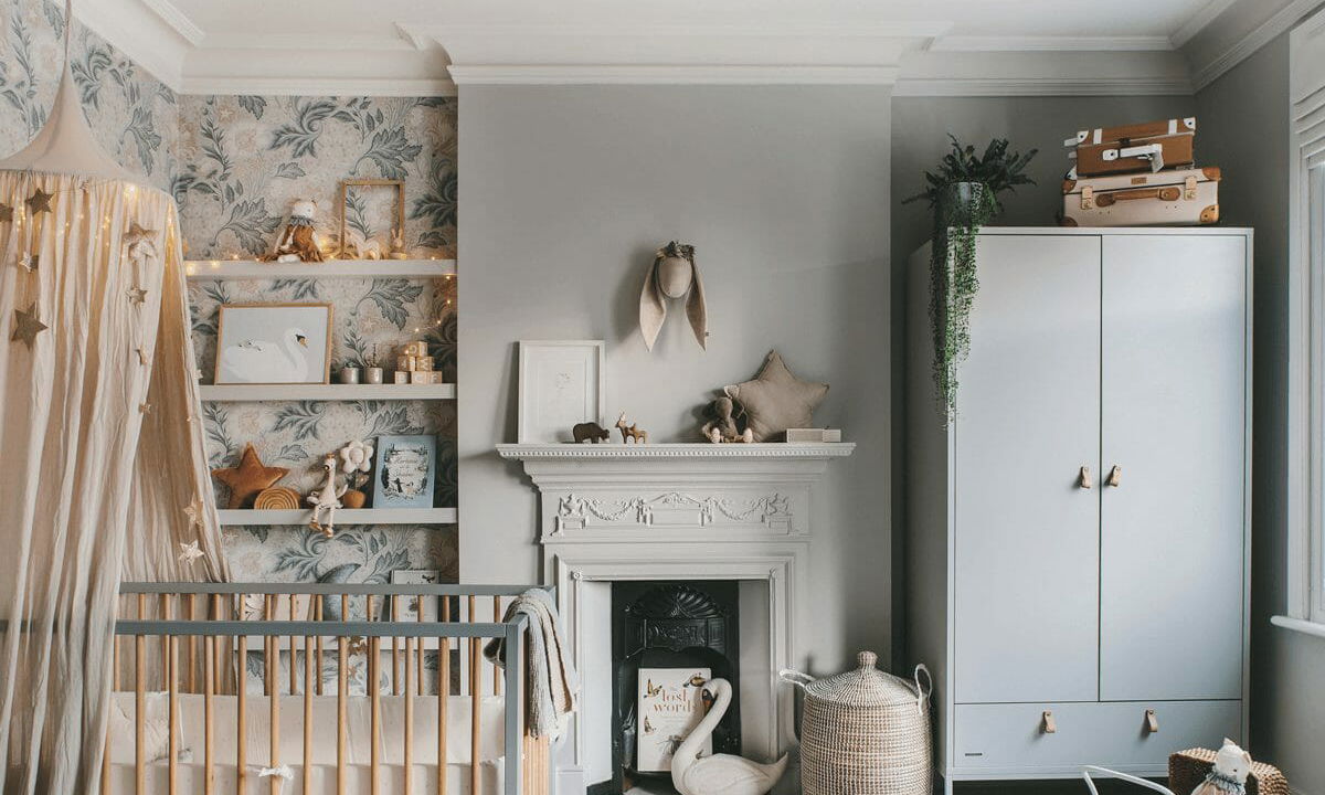 Before & After: Whimsical Toddler Room Design by affordable Berkeley interior decorators