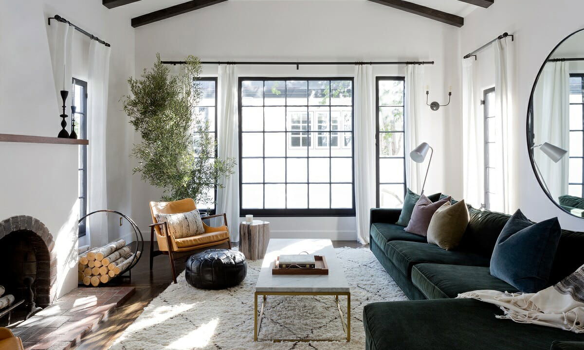 Before & After: Eclectic Design Style Family Home  by affordable Palo Alto interior decorators