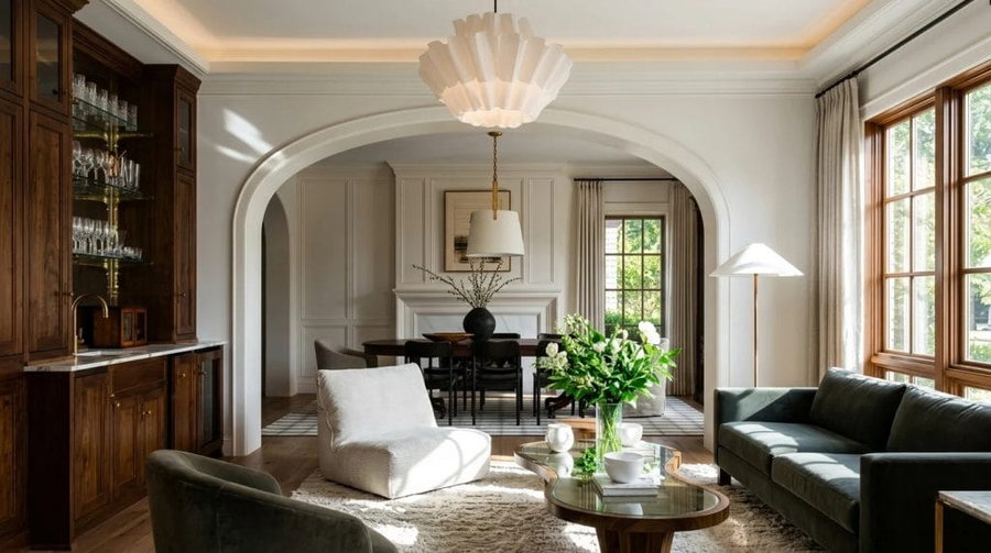 Contemporary living by Decorilla interior design