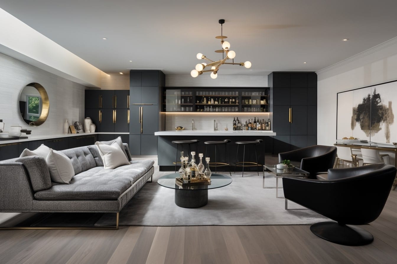 Before & After: Modern Luxury Interior Design Transformation by interior decorators in Roseville, California
