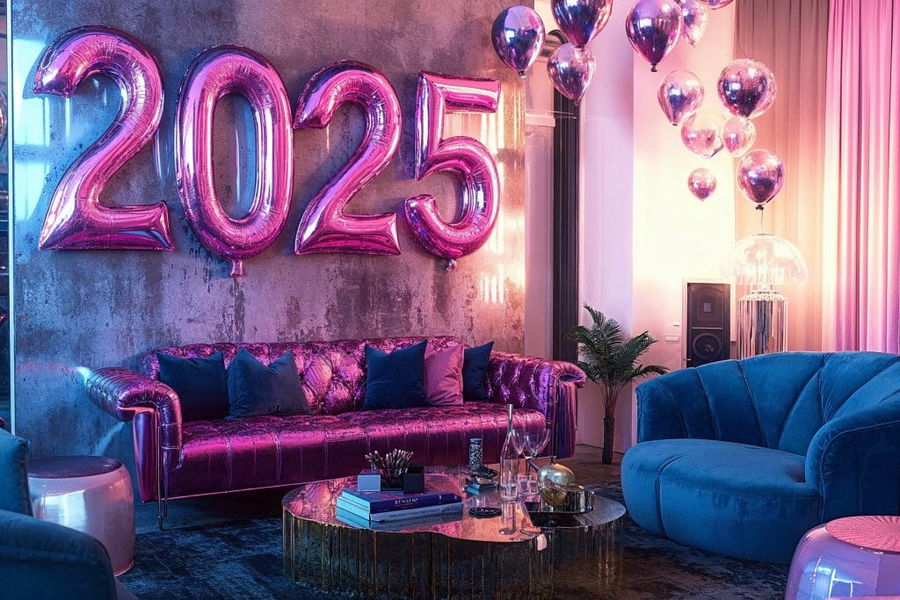 Bold new years eve 2025 decor ideas