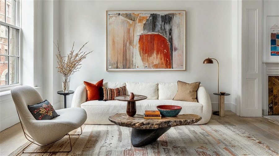 Modern Scandinavian interior design by Decorilla