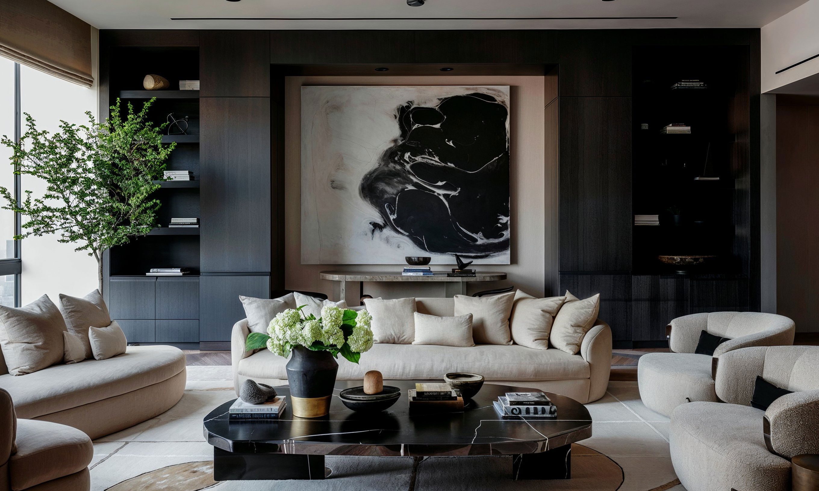 Before & After: Luxurious Interior Design Renovation by affordable New York interior decorators