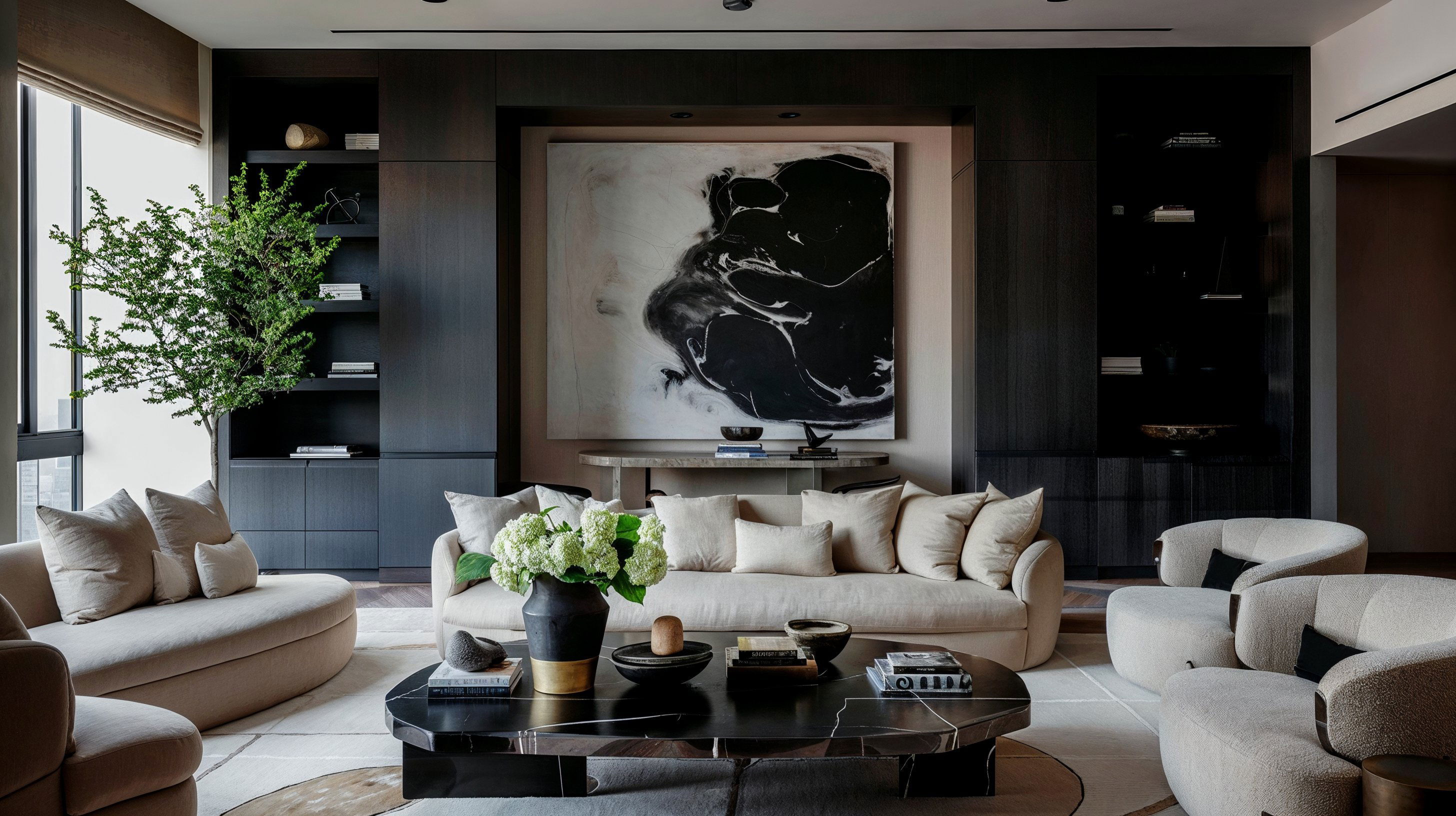 Before & After: Luxurious Interior Design Renovation by affordable New York interior decorators