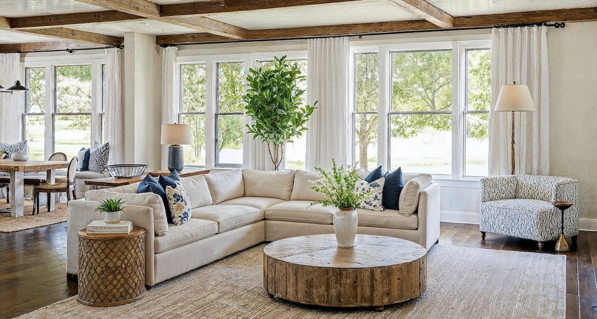 Before & After: Family-Friendly Interior Design with Style by top Winston–Salem interior decorators