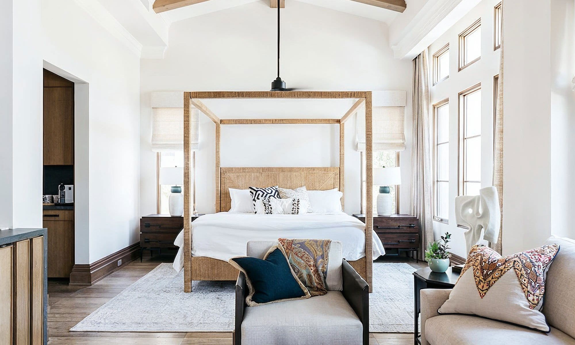Before & After: Bespoke Bedrooms for a Family Home by affordable Carlsbad interior decorators