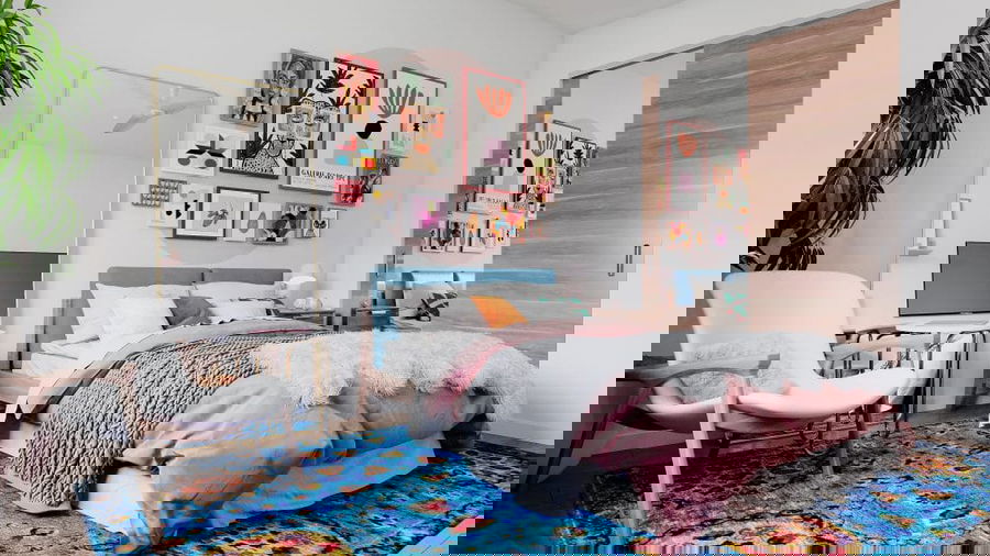 Conception de chambre de transition pour filles par le designer DECORILLA, Dmitriy P.