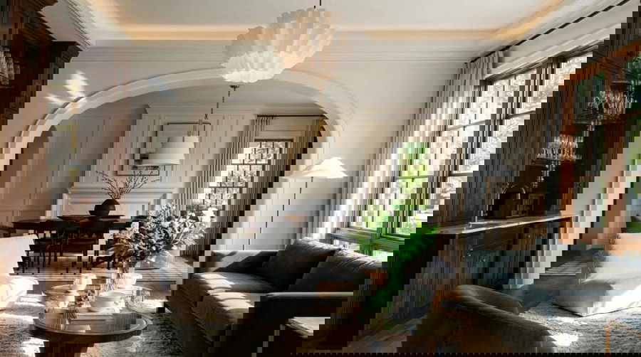 how much does interior design cost? - contemporary living room by Decorilla