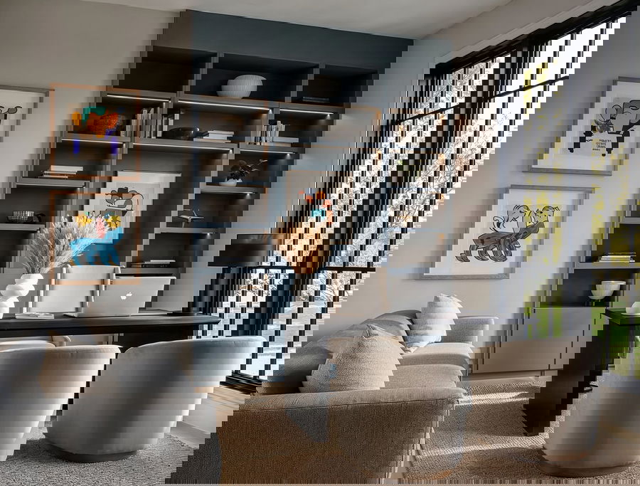 Before & After: Modern New Construction – Creating a Productive Home