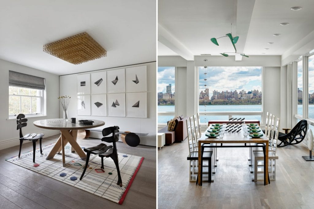 Uttermost in a high-end dining room