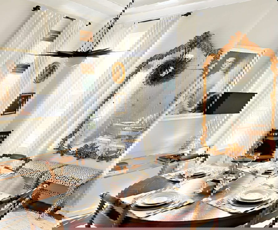 How to hang curtains in a living room by Decorilla designer, Valerie D.