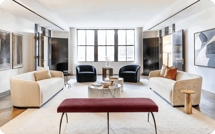 Luxury Living Room by Decorilla
