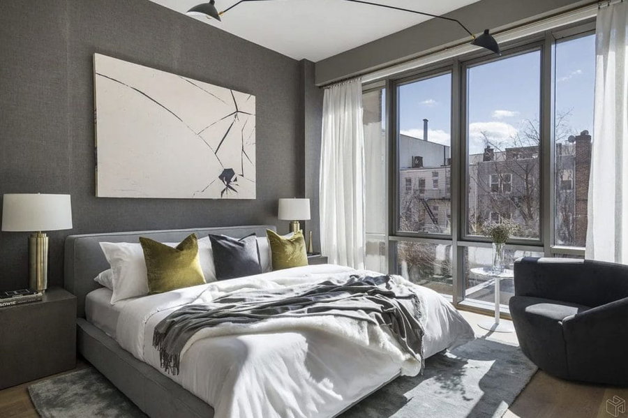 Master bedroom retreat by Decorilla designer, Leanna S.