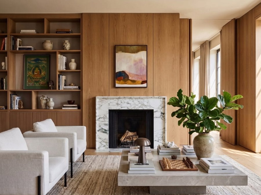 Living room by Decorilla, interior design trends 2027