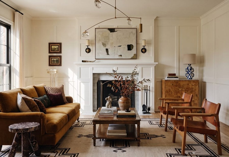 transitional interior by Decorilla