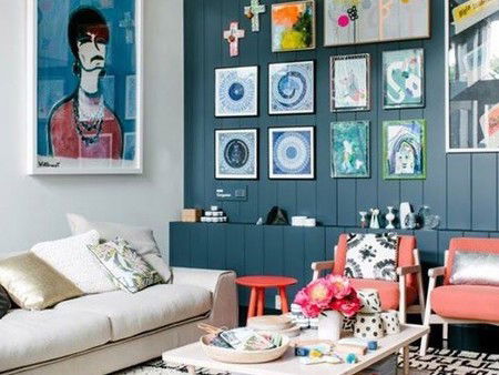 风格的发现者折衷的客厅